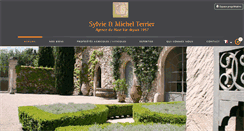 Desktop Screenshot of agence-terrier-var.com